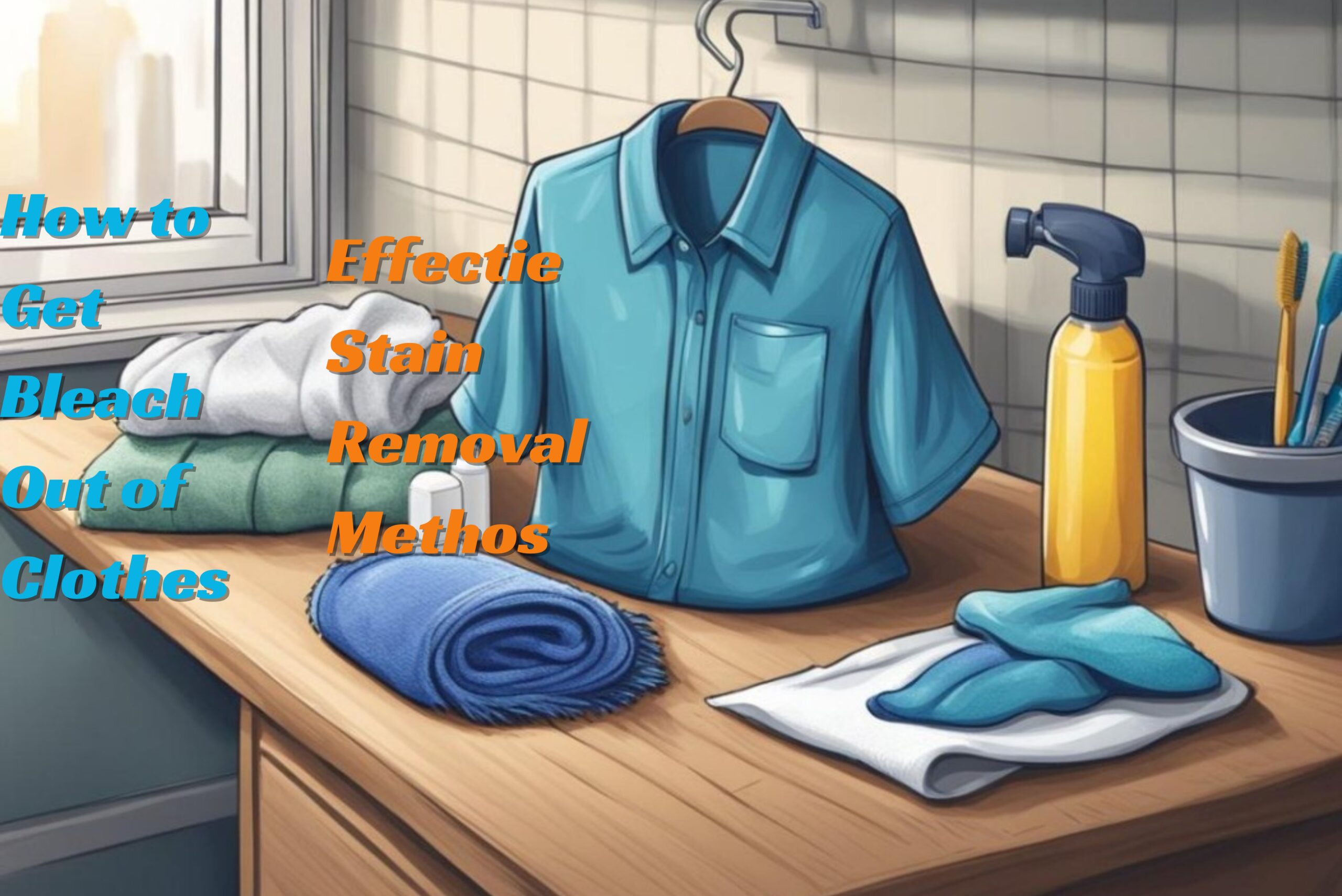How to Get Bleach Out of Clothes Effective Stain Removal Methods