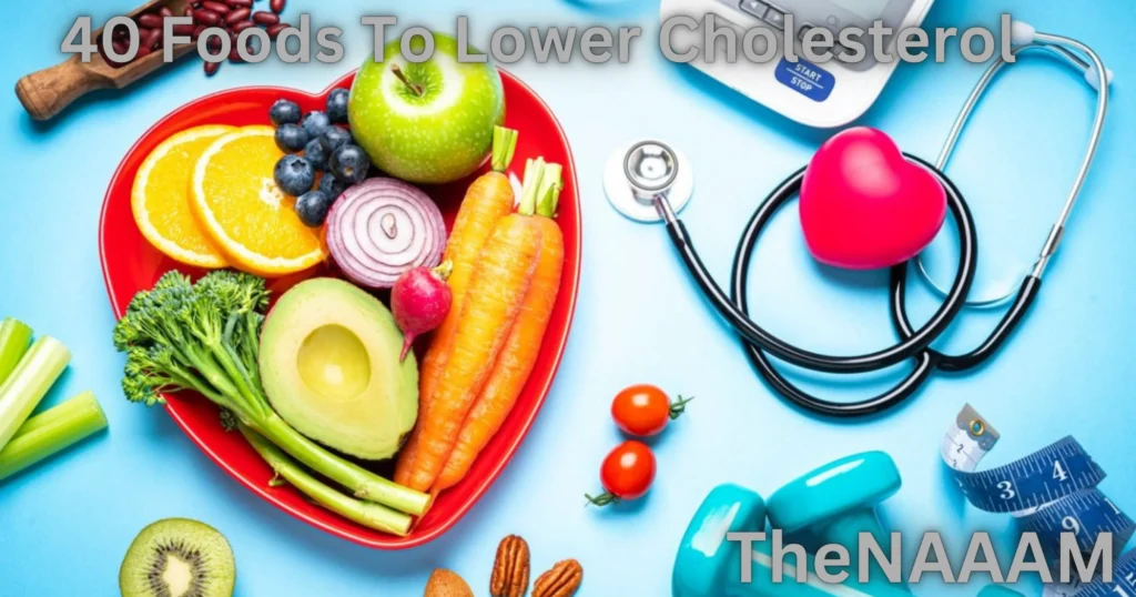 40 Foods To Lower Cholesterol