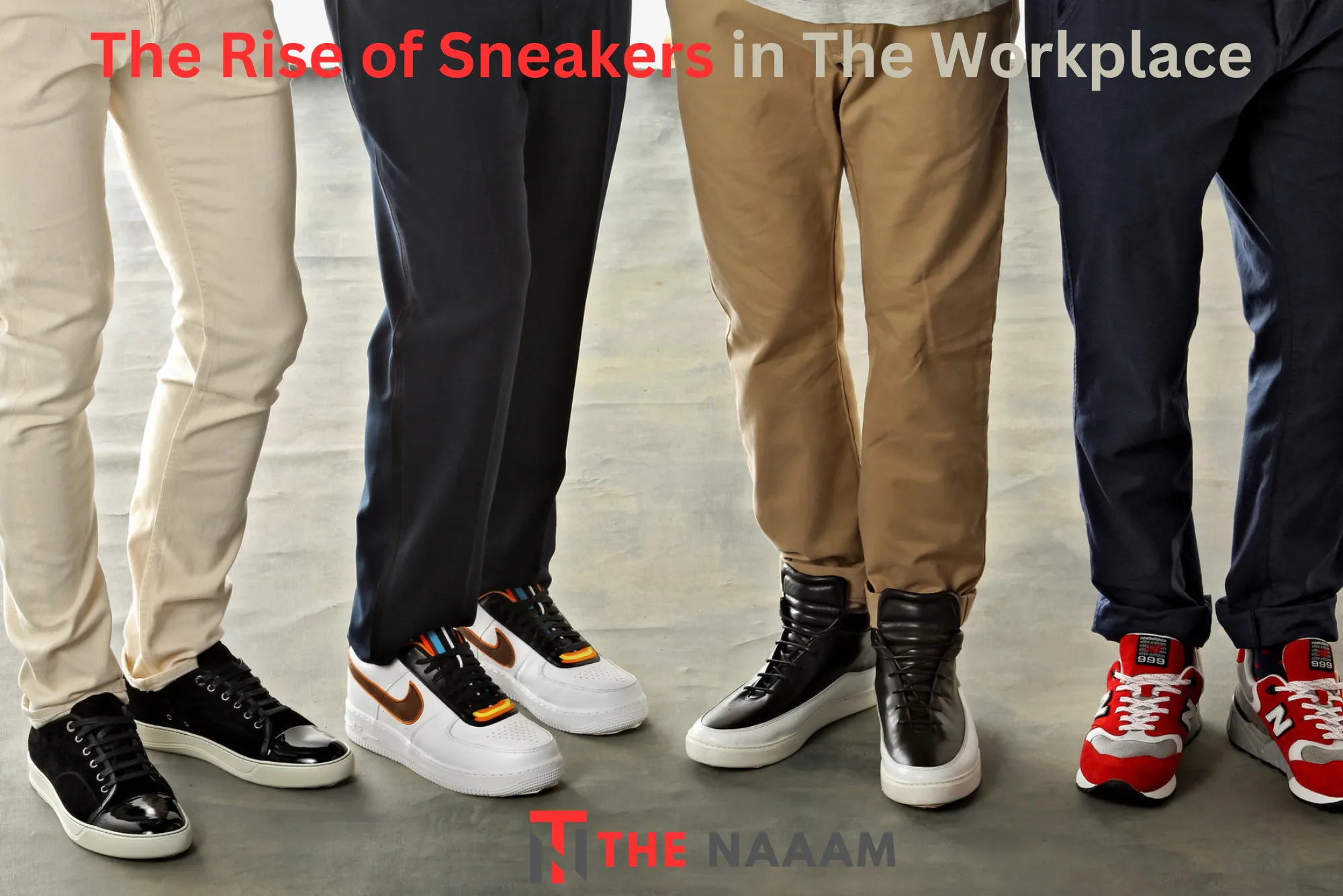 The Rise of Sneakers in the Workplace